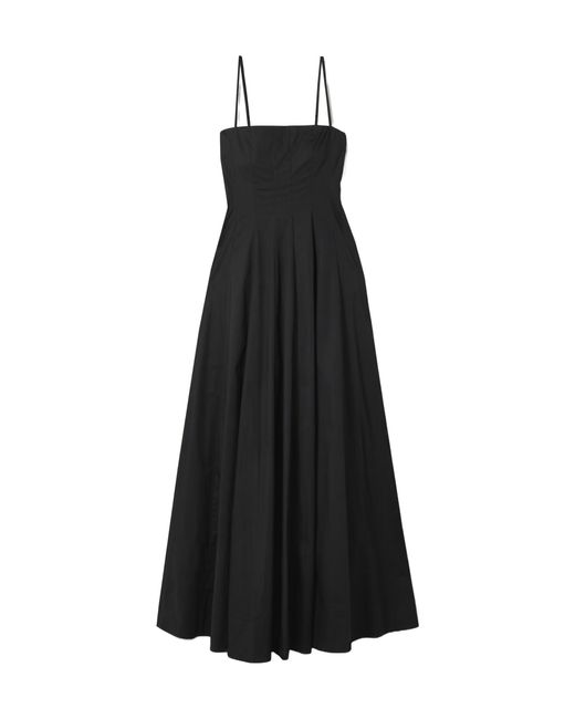 Staud Black Wylie Dress