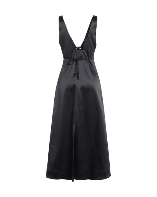 Ganni Black Sleeveless Dress