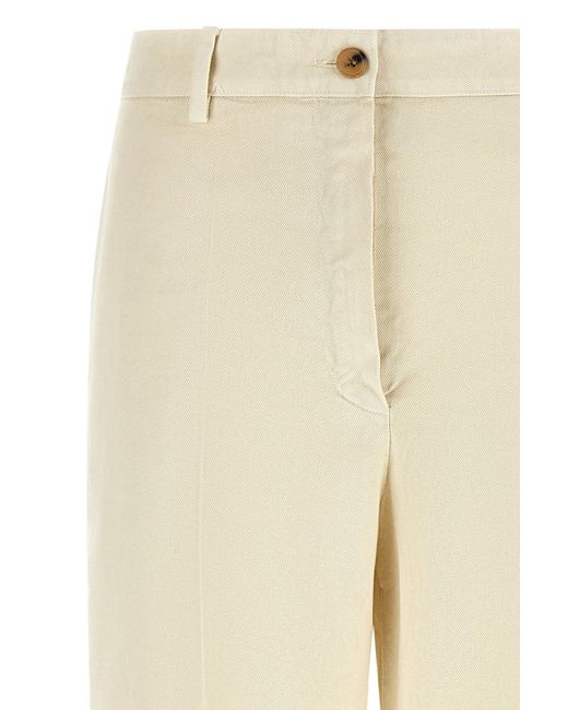 Dries Van Noten Natural Pilar Tapered Pants