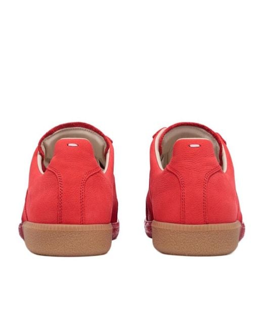 Maison Margiela Red Replica Sneakers