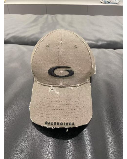 Balenciaga Loop Sports Icon Cap in Gray for Men | Lyst