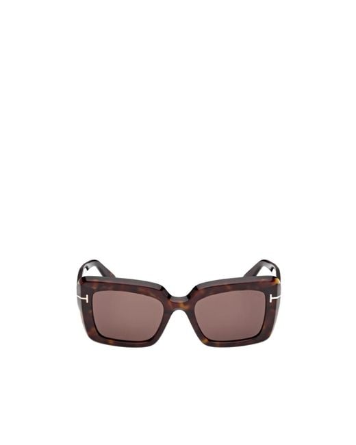 Tom Ford Multicolor Eyewear Leila Square-Frame Sunglasses for men