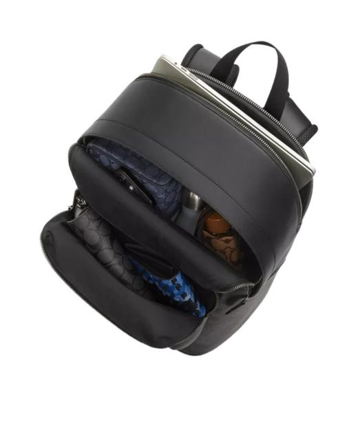 COACH Black West Backpack for men