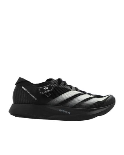 Y-3 Black Takumi Sen 10 Lace-Up Sneakers