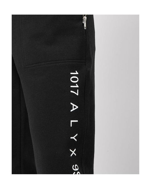 1017 ALYX 9SM Black 1017 9Sm Visual Sweatpants for men