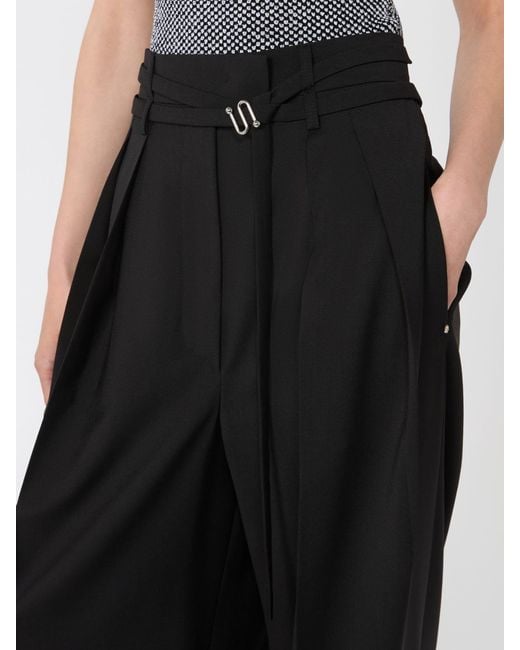 Sportmax Black Spxbautta Wide-Fit Trousers
