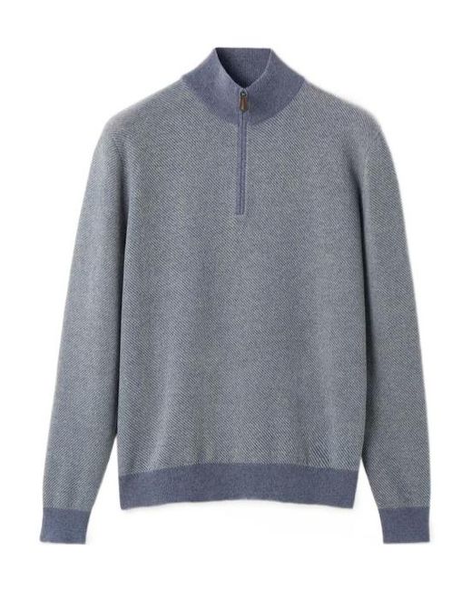 Loro Piana Gray Roadster Sweater for men