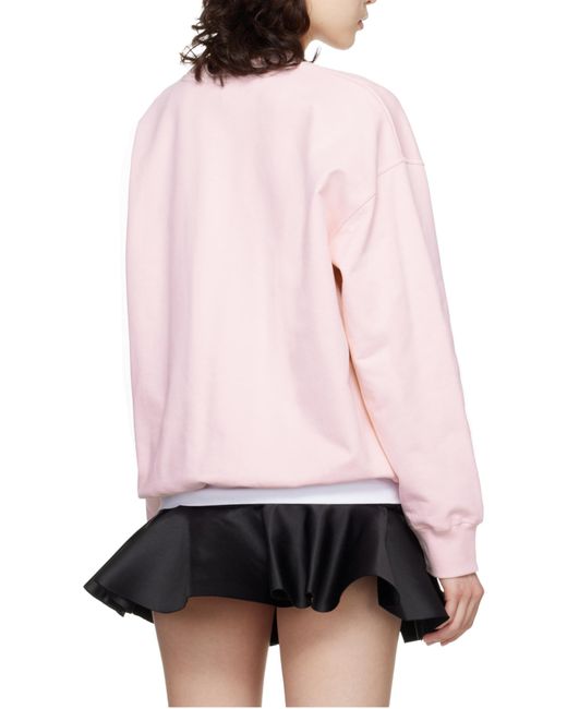 Ganni Pink Poodle Sweatshirt