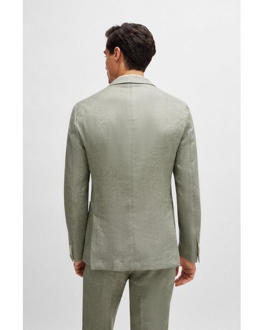 Boss Green Single-Breasted Blazer for men