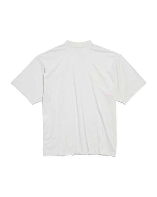 Balenciaga Airport Tag T-Shirt Medium Fit for Men | Lyst