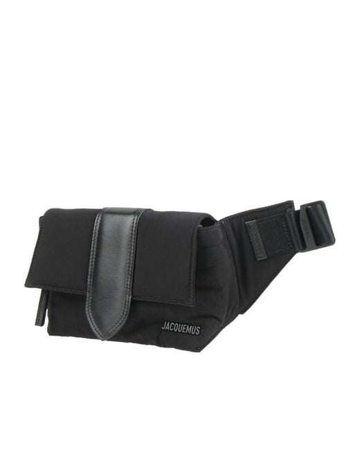 Jacquemus Black Minimal Solid Large Leather Bag