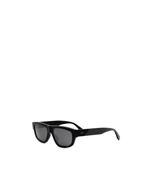 Fendi Black Eyewear Square-Frame Sunglasses for men