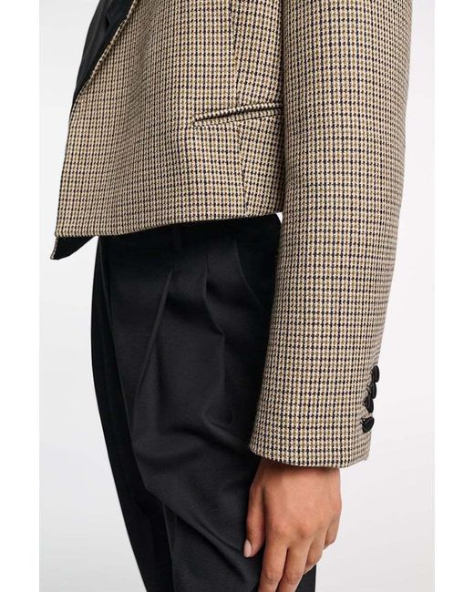 Dorothee Schumacher Multicolor Gaphic Elegance Cropped Blazer