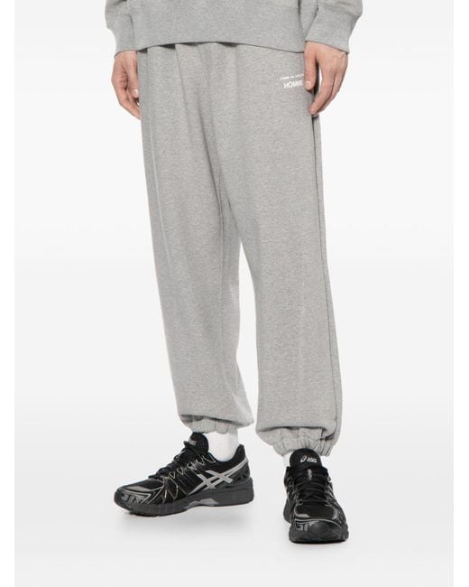 Comme des Garçons Gray Drawstring Trousers for men