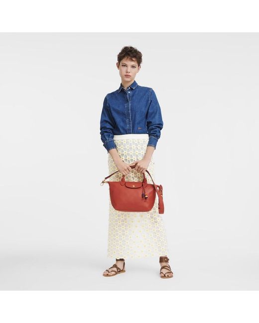 Longchamp Red Le Pliage Xtra S Handbag