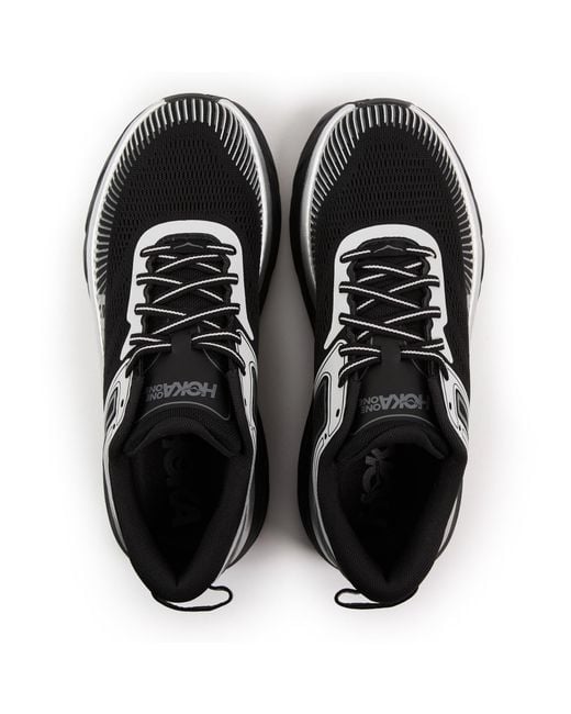 Hoka One One Black Color Blocked Sneakers for men
