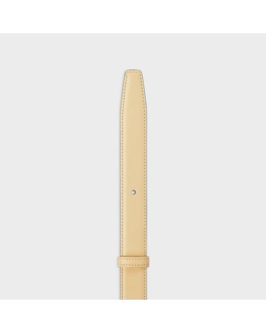 Céline Blue Reversible Strap 25Mm