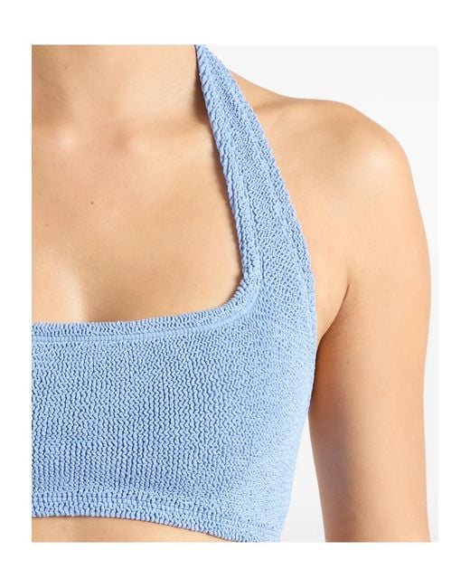 Hunza G Blue Bikini Set