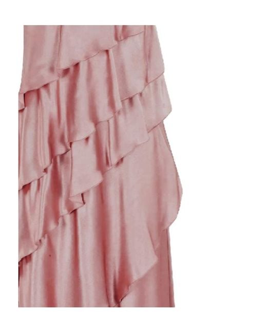Antonelli Pink Round-Neck Dress