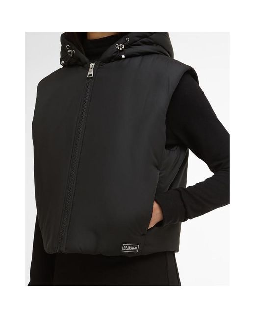 Barbour Black Sleeveless Vest