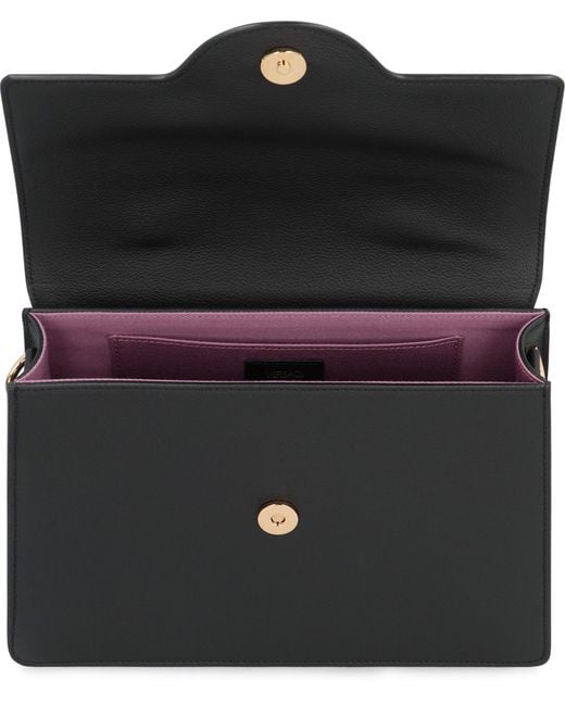 Versace Black Medusa Top Handle Bag