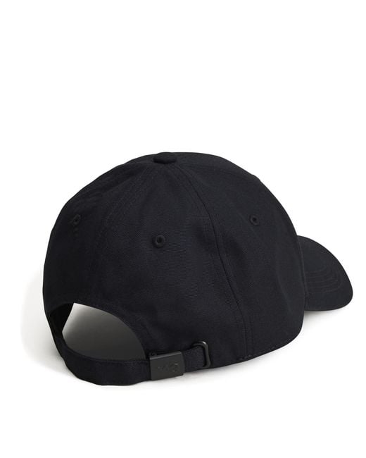 Y-3 Blue Logo Baseball Cap for men