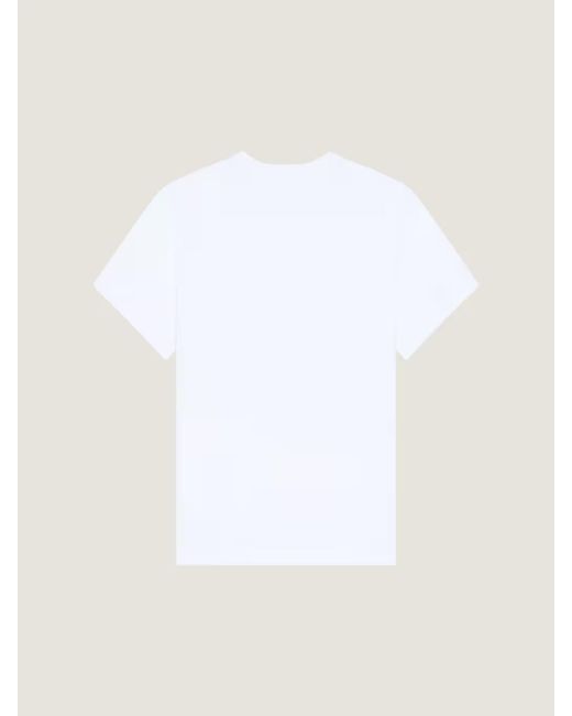 Givenchy White Graphic Printed Crewneck T-Shirt
