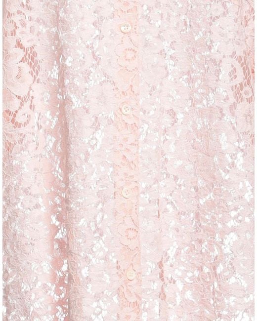 Dolce & Gabbana Pink Solid Colour Shirts