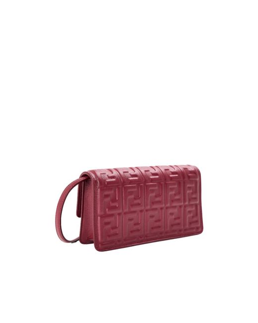 Fendi Purple Chain Wallet