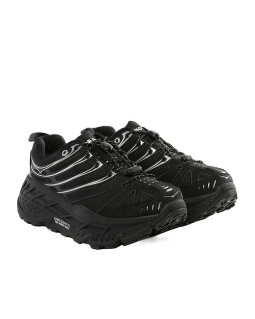 Hoka One One Black Stinson Evo Gtx Round Toe Sneakers for men