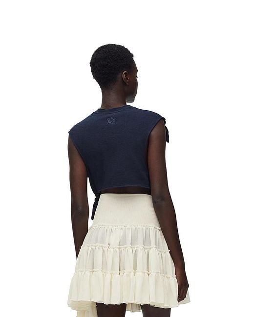 Loewe Blue Knot Top
