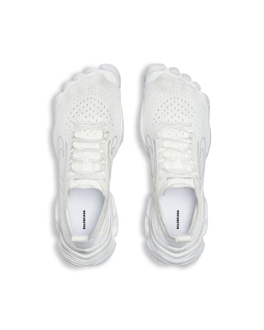 Balenciaga White Anatomic Runner Sneakers for men