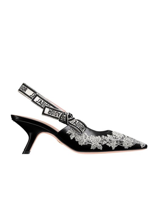 Dior Black J'A Slingback Pump