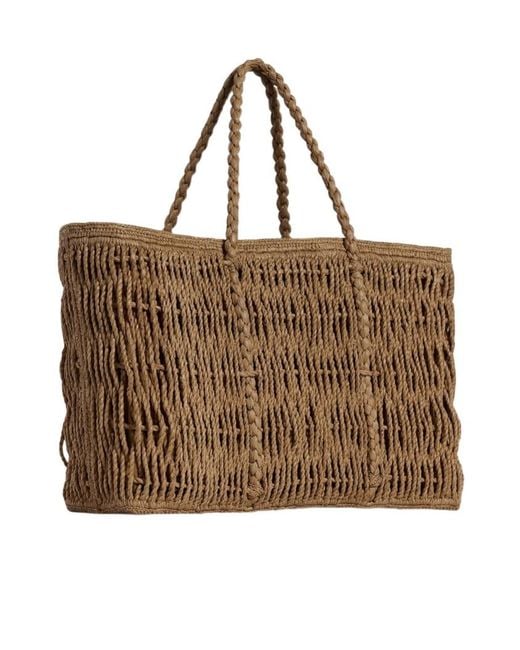 The Row Brown Georgica Tote Bag