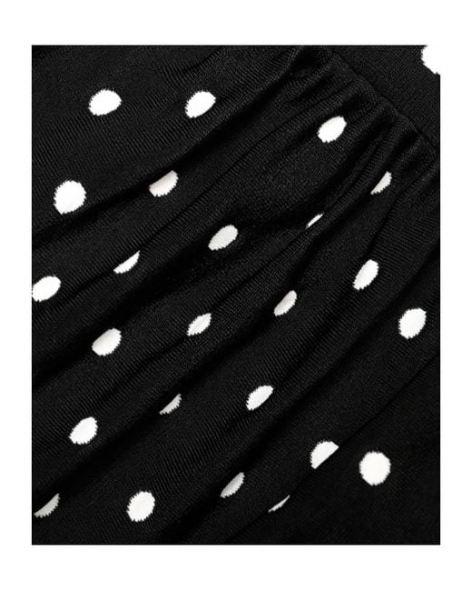 Self-Portrait Black Midi Dress