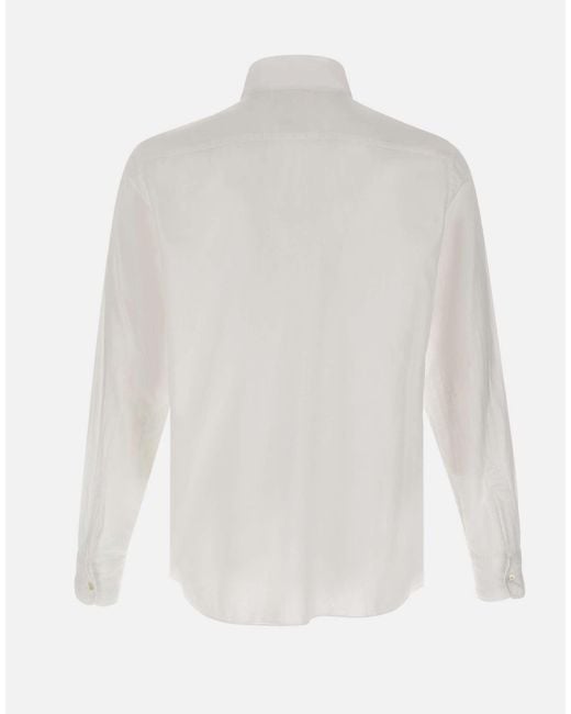 Aspesi White Polo Shirt With Pocket for men