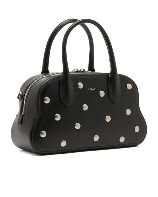 Bally Black Double Handle Tote Bag