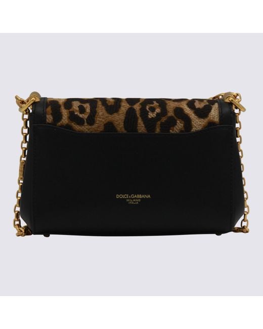Dolce & Gabbana Black Mini Marlene City Cross Body Bag