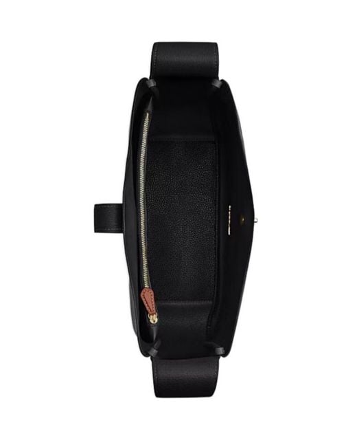 COACH Black Hadley Large Shoulder Bag