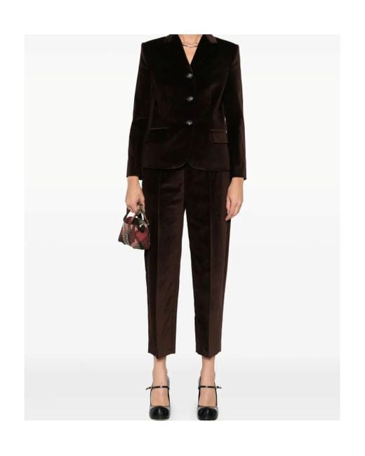Marni Black Straight-Leg Pressed-Crease Trousers