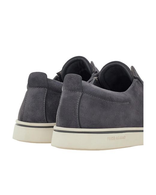 Ferragamo Blue Derby Slip-On for men