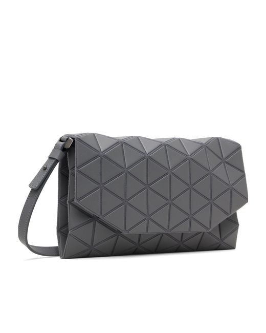 Issey Miyake Gray Matte Tonneau Shoulder Bag