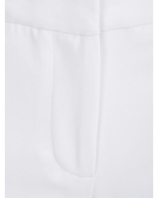 Michael Kors White Michael Tailored Slim Fit Pants