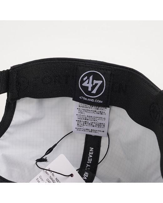 NANGA Black Aurora Tex Baseball Cap for men