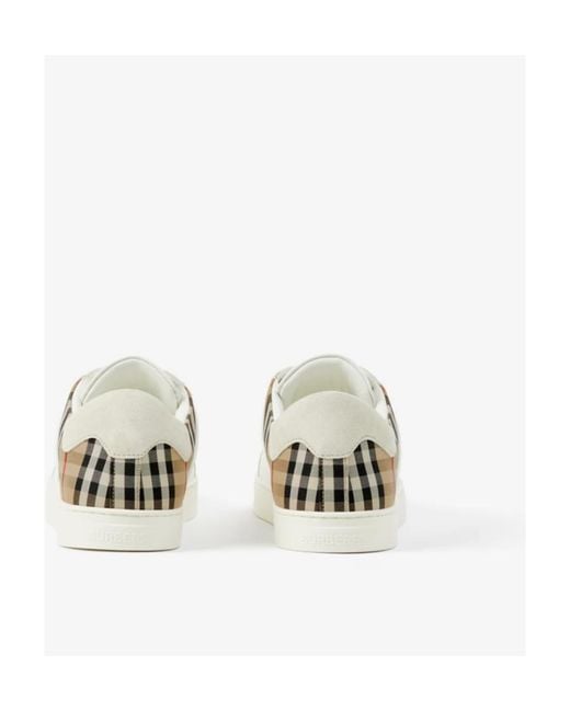 Burberry White Sneakers for men