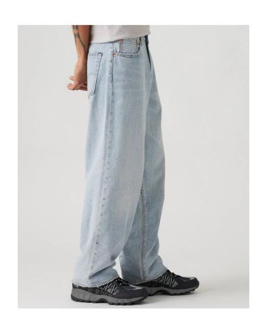 Levi's Blue 578 Baggy Jeans for men