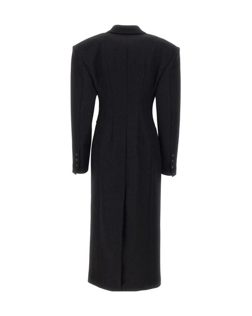 ANDAMANE Black Long-Sleeved Coat