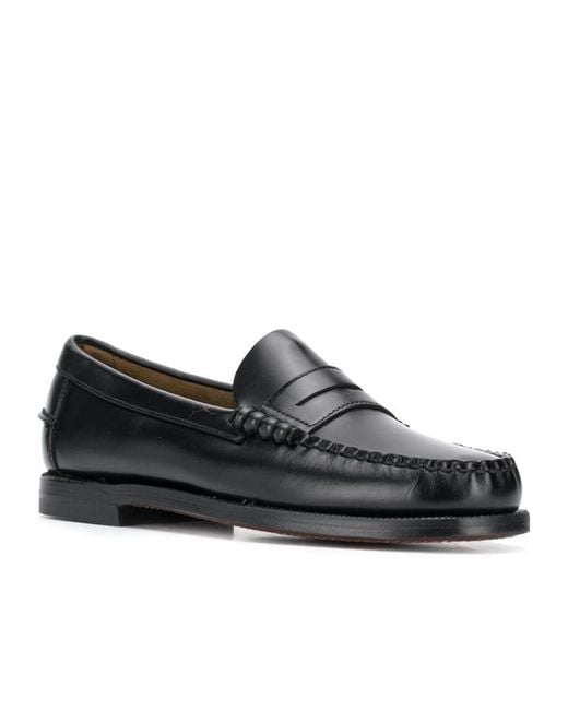 Sebago Black Classic Dan Slip-On Loafers