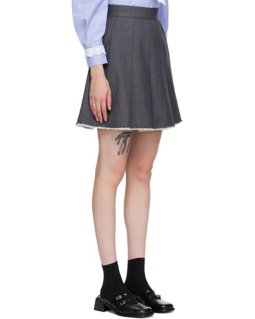 ShuShu/Tong Black Pleated Skirts