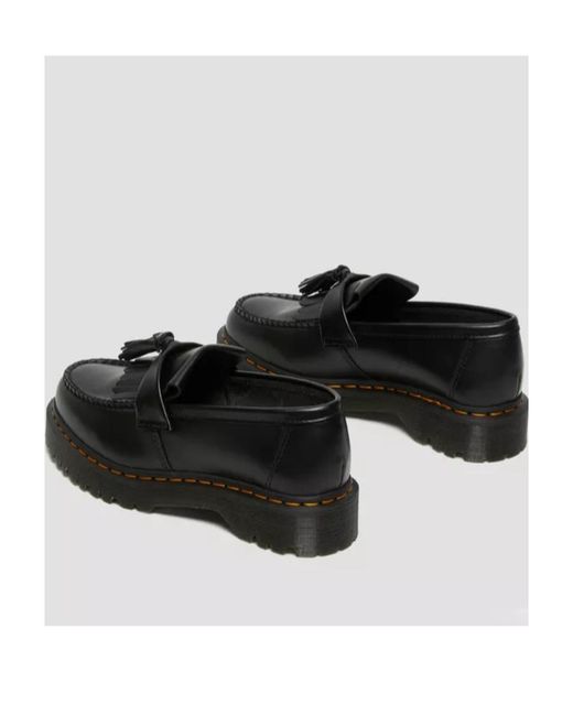 Dr. Martens Black Adrian Bex Tassel Loafers